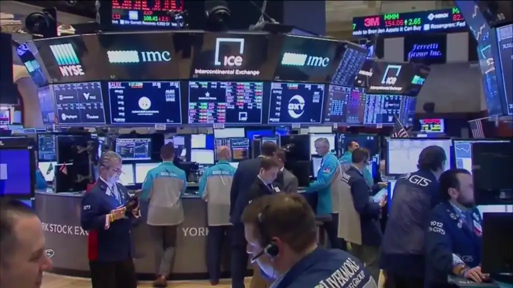 finance stock market trading chart